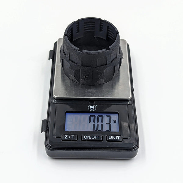 3D Printed Eyepiece Housing Lightweight Diopter PVS-14 Lens weight