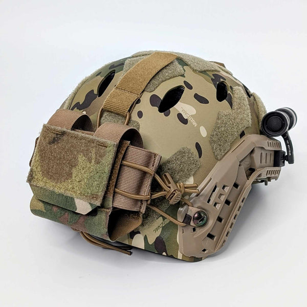 Carcajou Tactical Battery Pack Pouch
Helmet Mounted