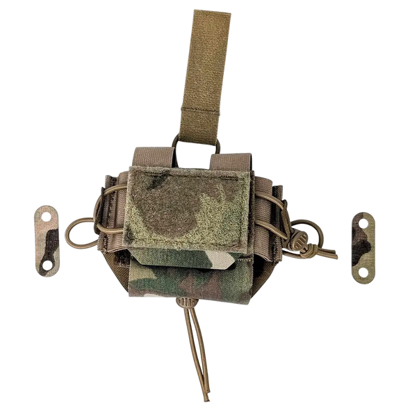 Carcajou Tactical Battery Pack Pouch Multicam