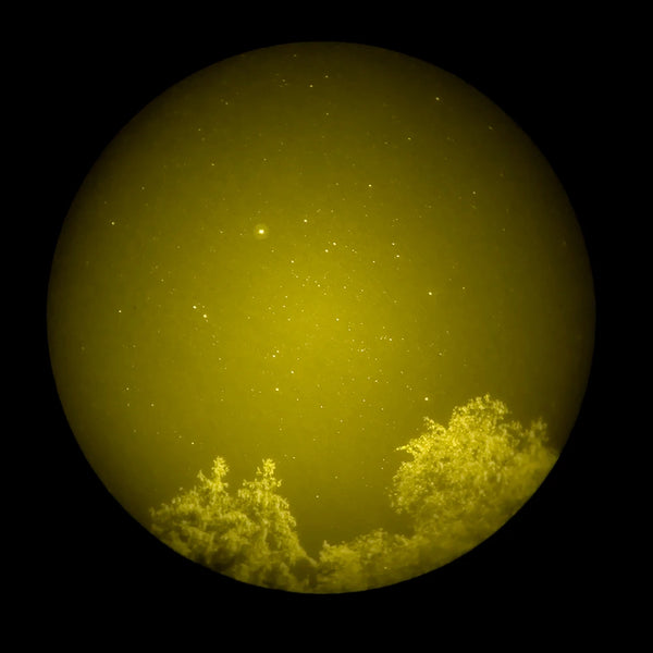 Amber Filter NVG Night Vision in-eye pov reduce eye strain
